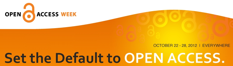 International Open Access Week 2012