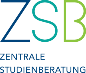 Logo of the Zentrale Studienberatung (Central Student Advisory Service), which links to its website