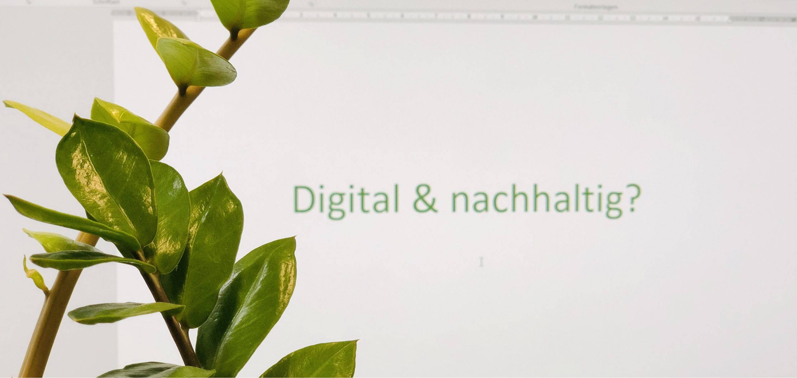 Nachhaltigkeit Und Digitalisierung Geht Das Tub torials