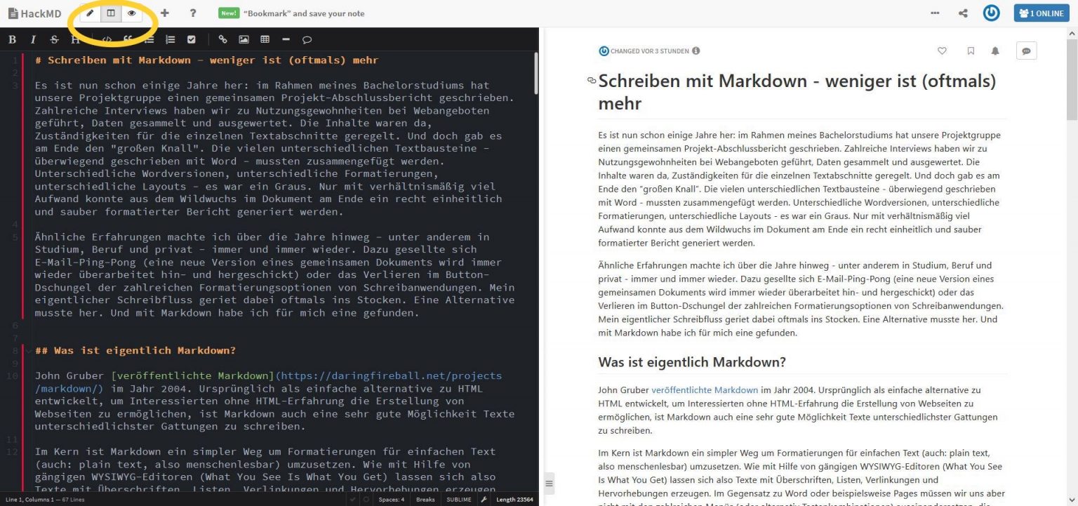Markdown – tub.torials