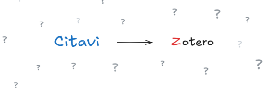 Citavi zu Zotero