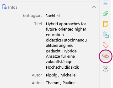 Zugehörig-Option
